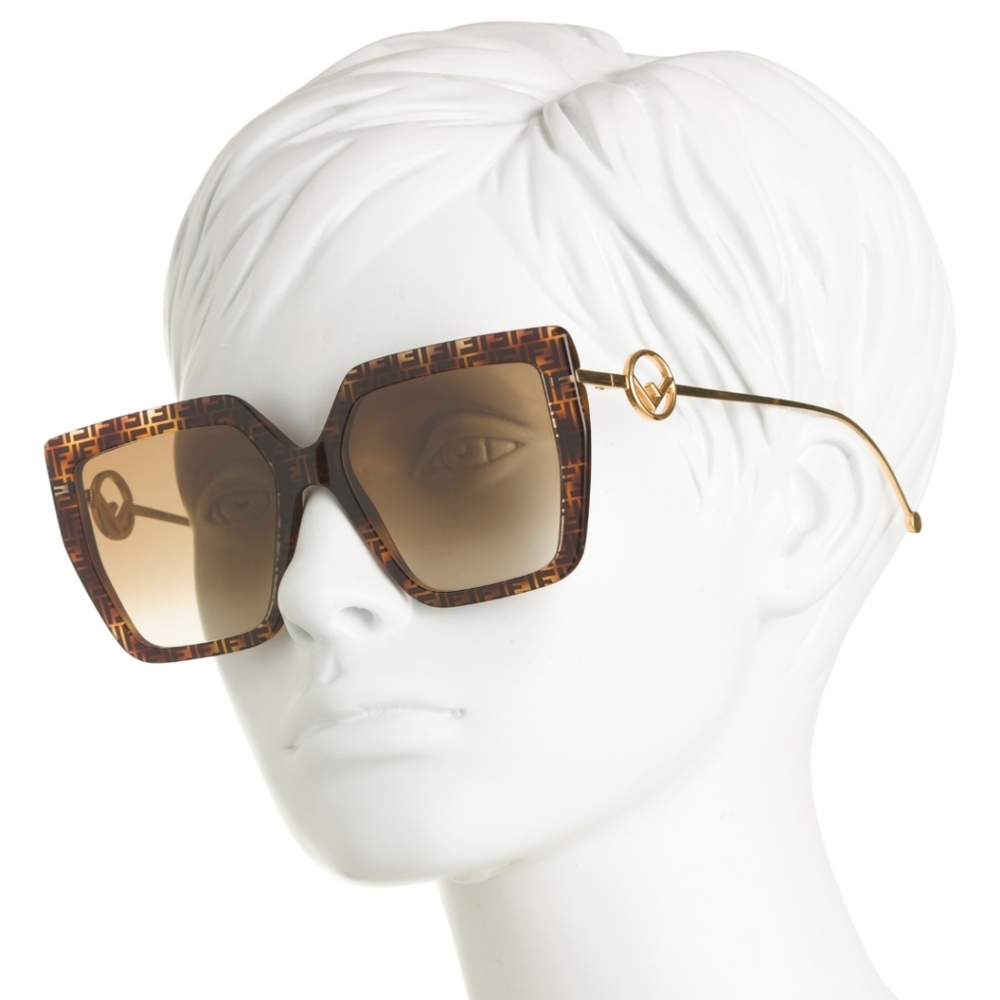 FENDI 56MM Auth Designer Sunglasses